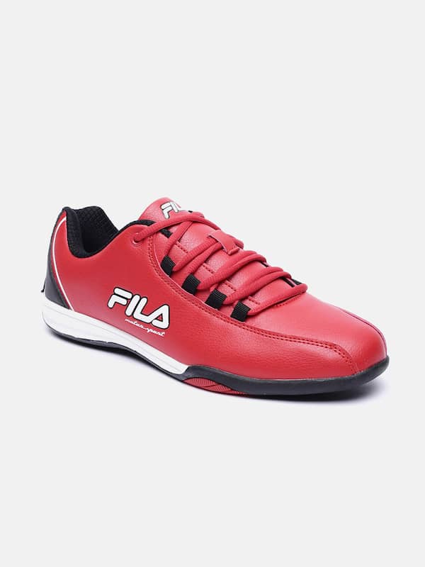 fila red shoes price online discount