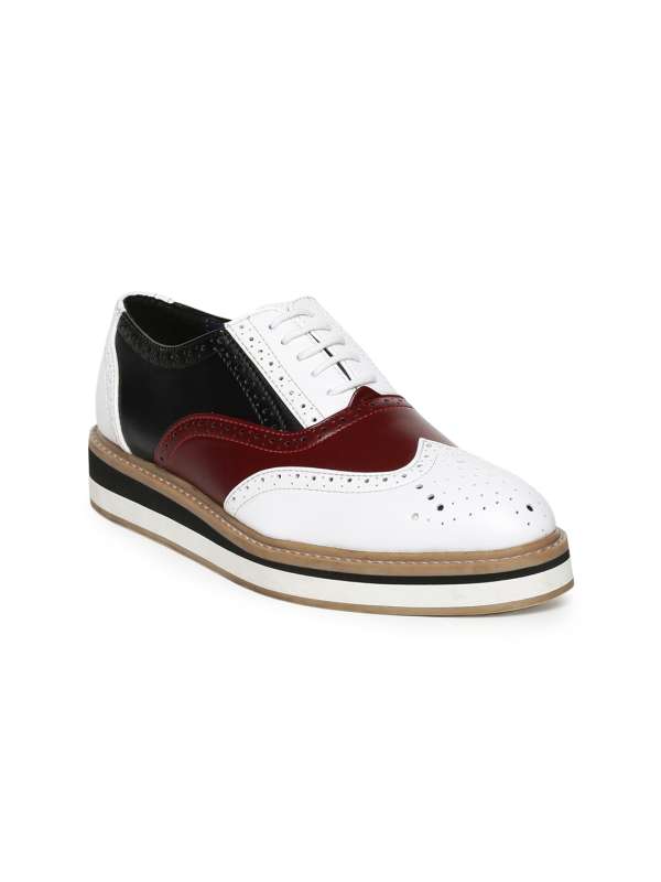 Mens discount white brogues