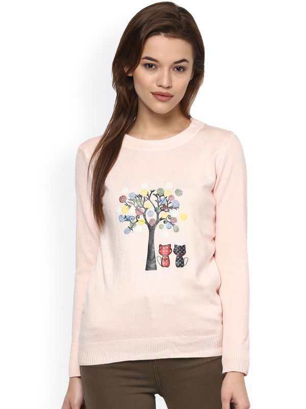 Woolen top on myntra
