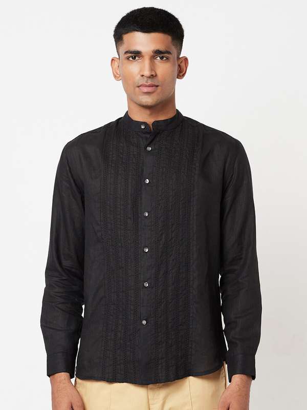 fabindia linen shirts