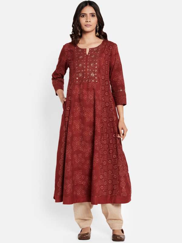 Fabindia Anarkalis Buy Fabindia Anarkali Suits Online Myntra