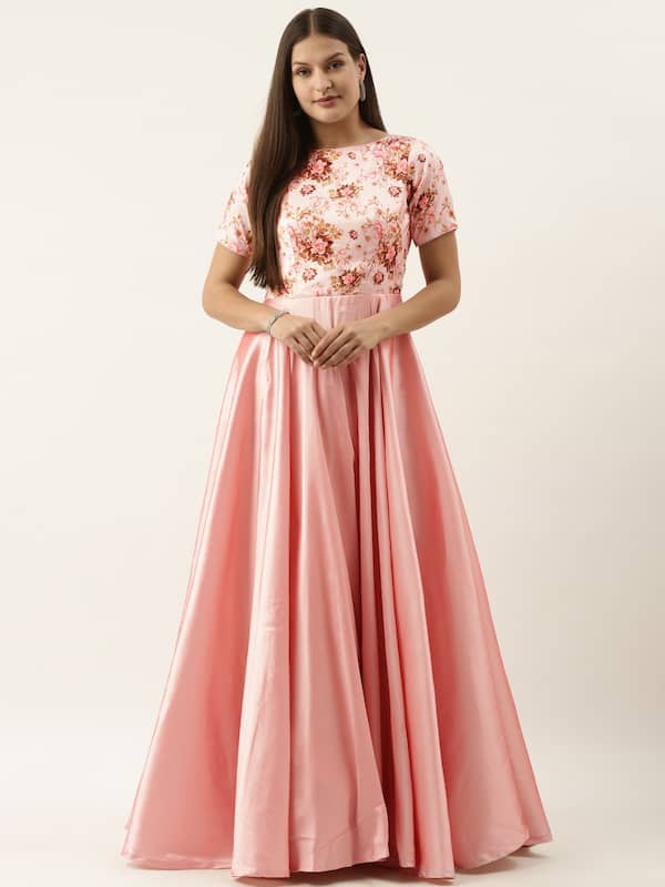 Buy Indian ShowStopping Pink Gown Online at Ethnic Plus at Best Price