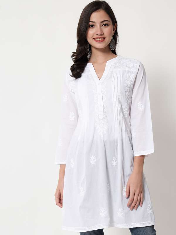 White Tunic Dress Tunics - Buy White Tunic Dress Tunics online in India