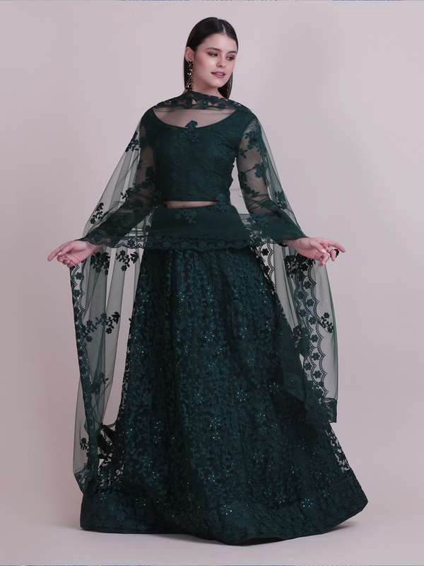 Long Sleeve Lehenga Choli - Buy Long 