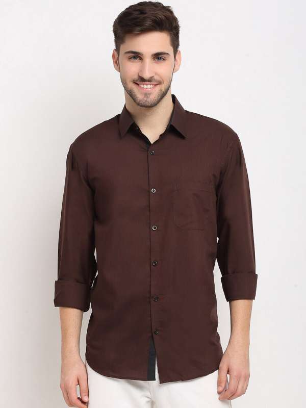 Coffee colour shirt matching pant