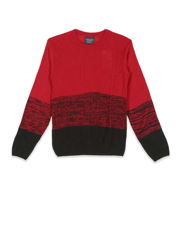 Cherokee Red Round Neck Sweater - Buy 