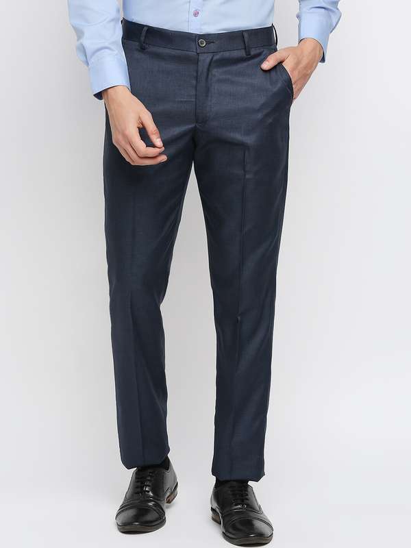 Buy Men Relaxed Fit Trousers online in 