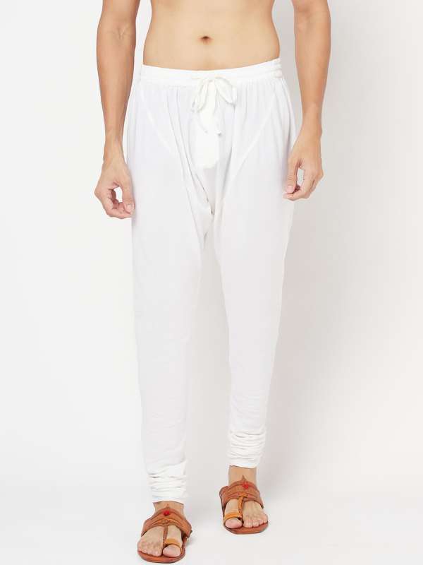 Men White Churidar Buy Men White Churidar online in India