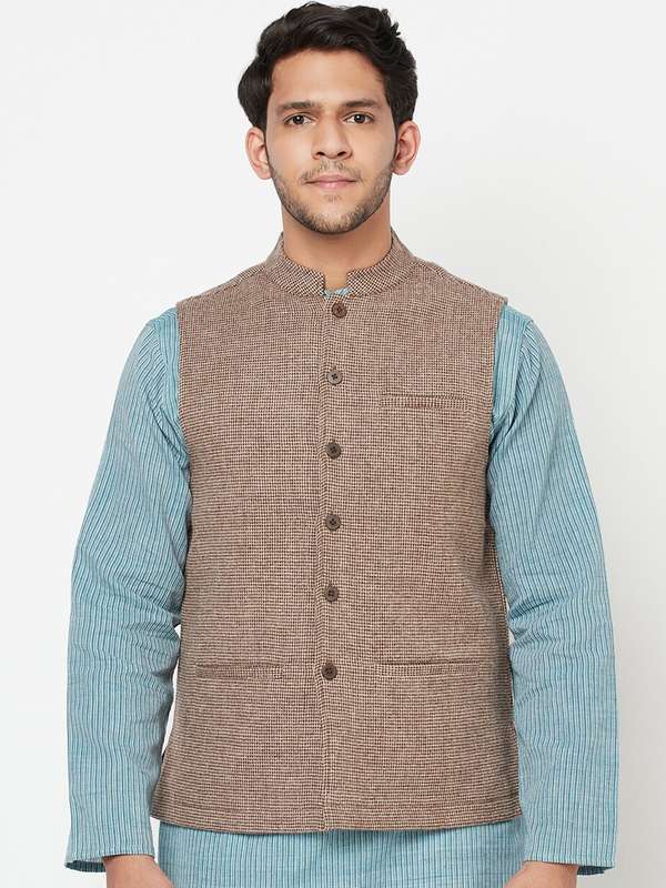 Fabindia Men Dupatta Jackets - Buy 