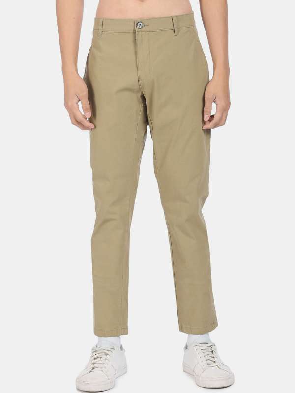 US POLO ASSN Casual Trousers  Buy US POLO ASSN Men Brown Mid Rise  Printed Casual Trousers Online  Nykaa Fashion