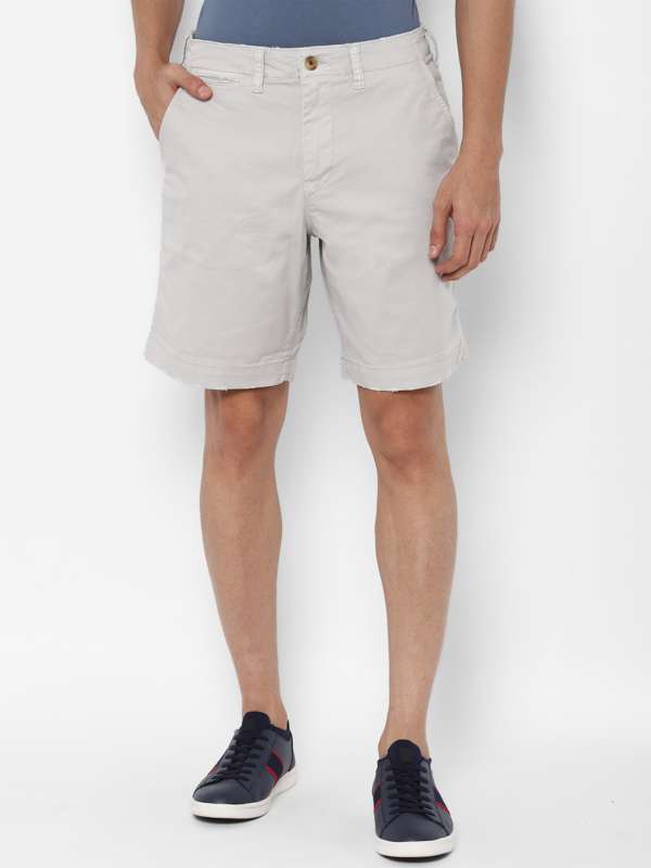 Eagle Men Grey Solid Shorts Buy Eagle Men Grey Solid Shorts