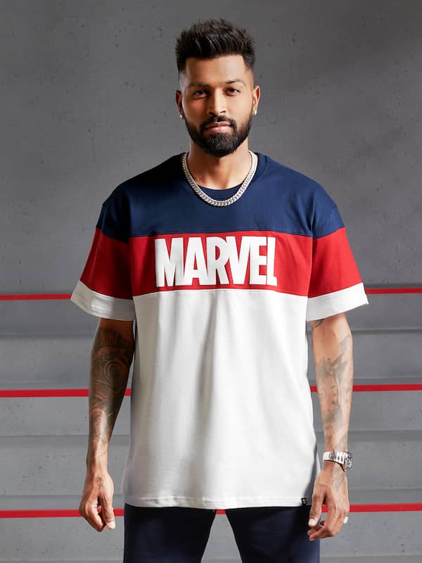 Forkæl dig tank søsyge Marvel T Shirts - Buy Marvel T Shirts Online in India | Myntra