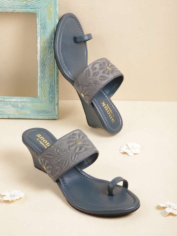 Floral sandals hotsell heels