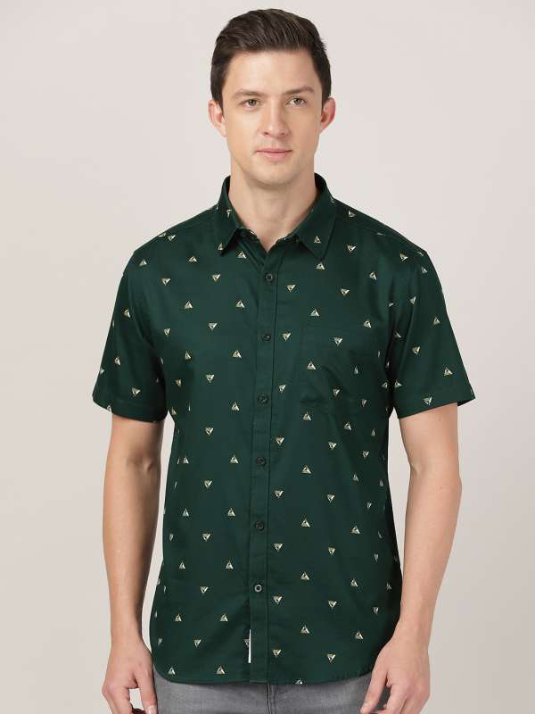 Dark Green Shirt Buy Dark Green Shirt online in India