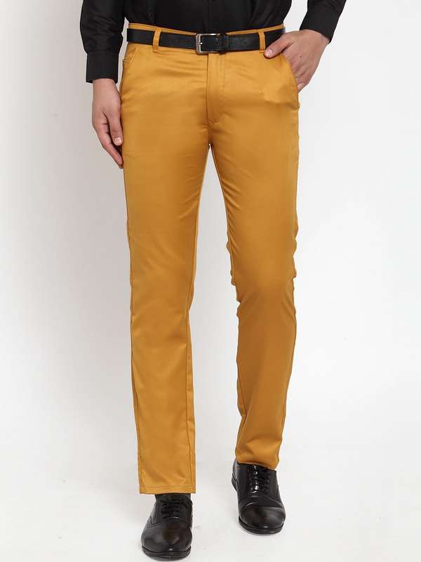 Mustard Men Trousers - Buy Mustard Men 