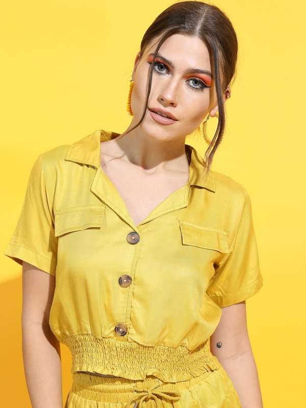 Yellow Top - Shop Latest Collection of Yellow Tops Online at Myntra