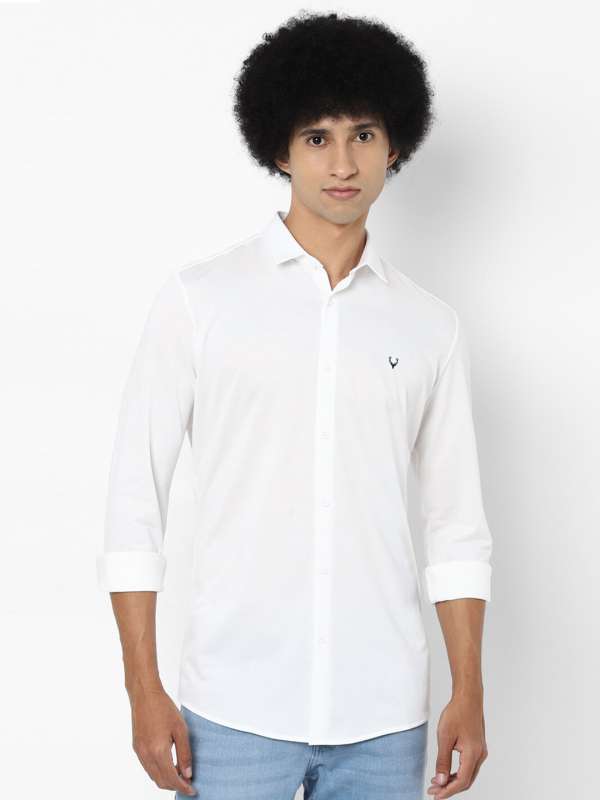 Allen solly best sale white shirt