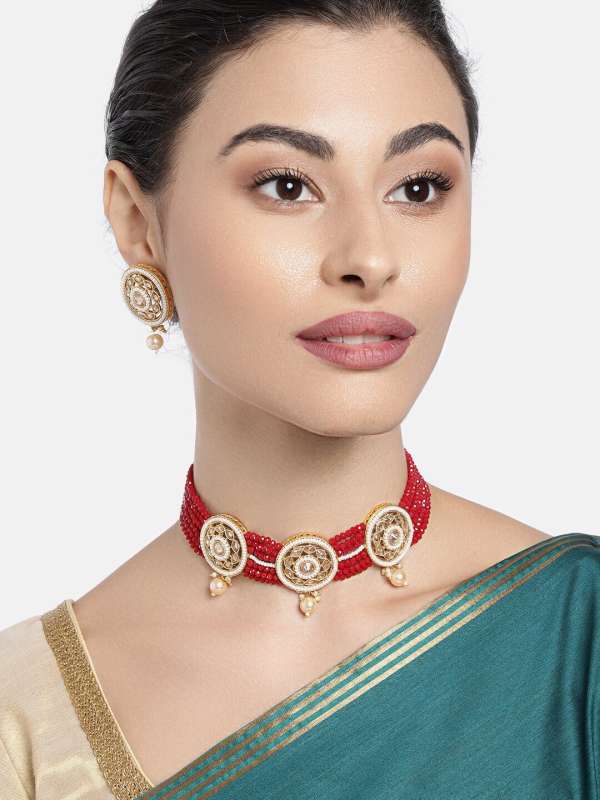 Bridal jewellery set myntra sale