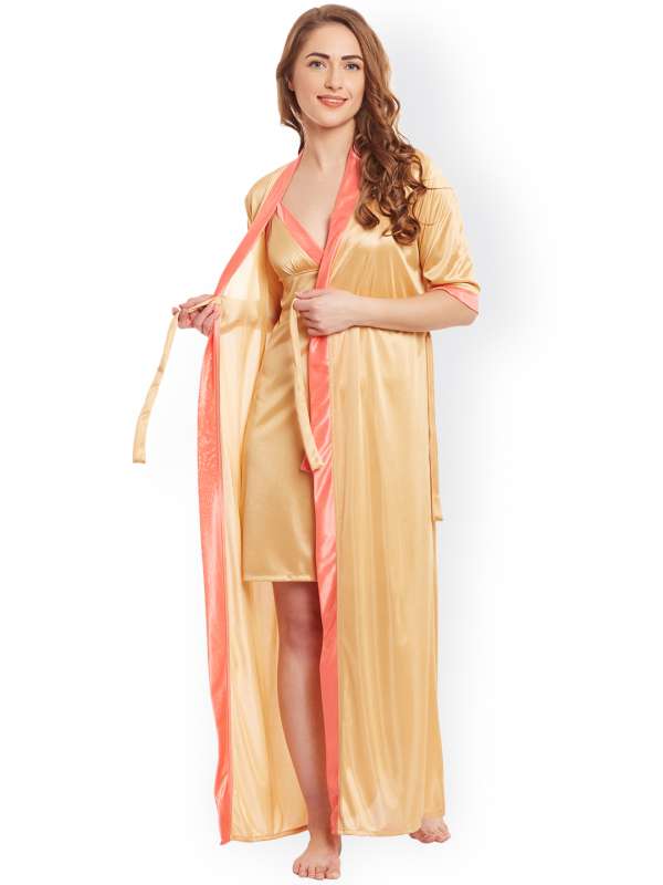 Golden night dress for girl on sale