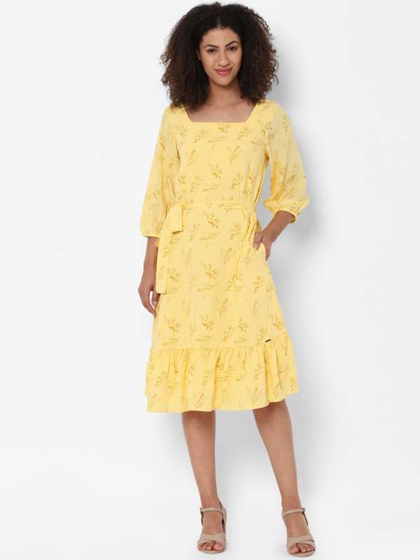 Allen solly dresses myntra store