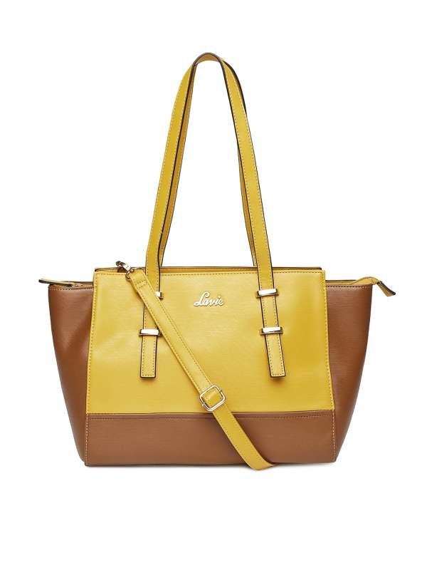 caprese mustard yellow handbag