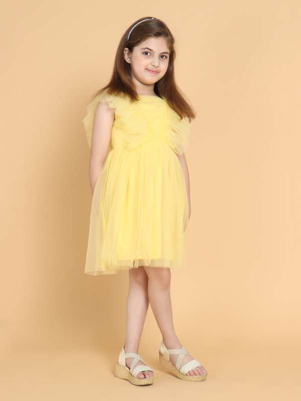 Piccolo Mustard Yellow Casual Dress Buy Piccolo Mustard Yellow