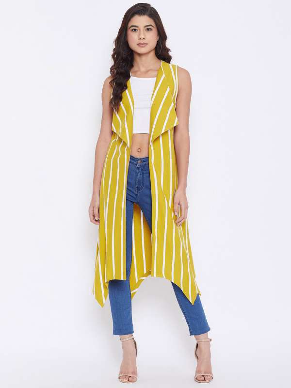 Yellow shrug jacket clearance