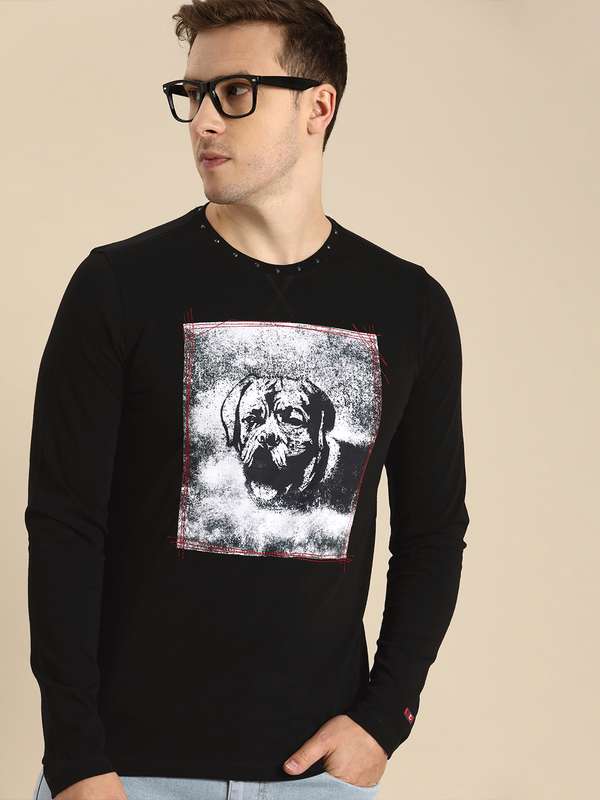 Printed Round Neck T Shirt 6649142.htm 