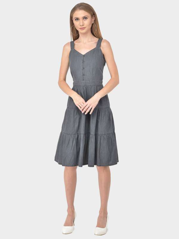 Latin quarters denim dress online