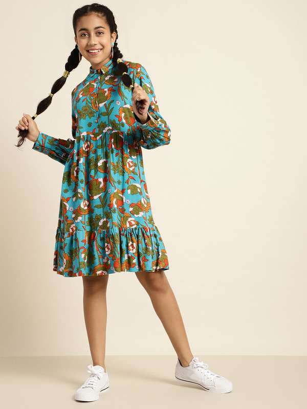 Girl Shirt Long Sleeve Dresses - Buy 