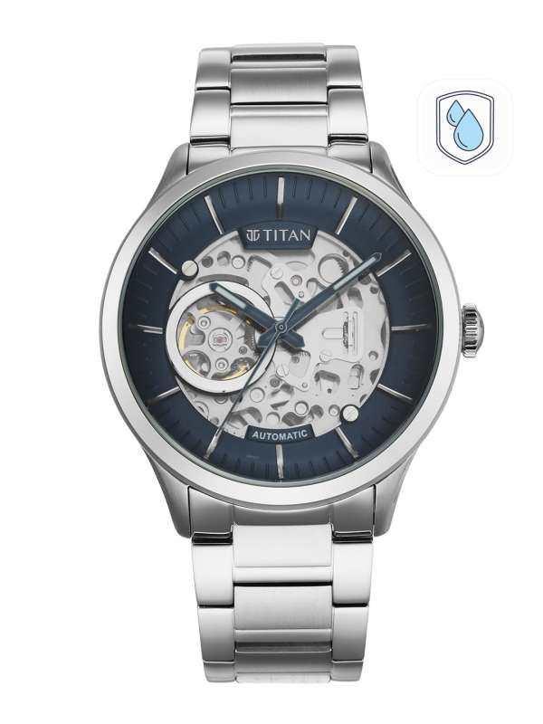 Titan automatic shop skeleton watch