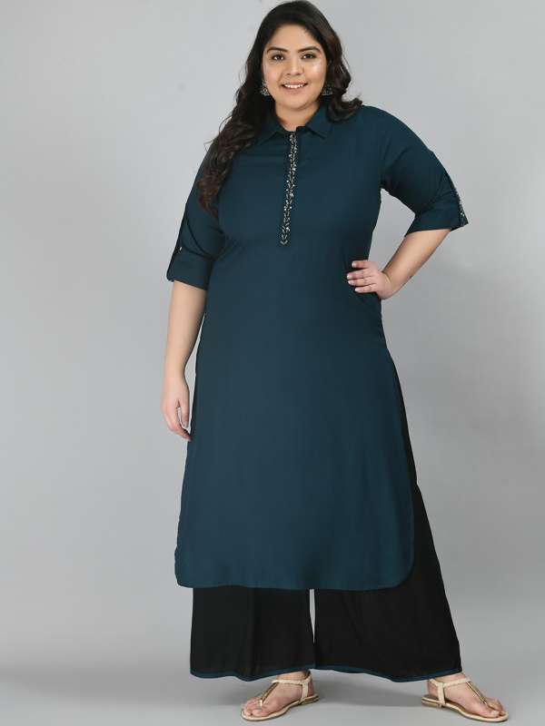 PrettyPlus by Desinoor.com Women Plus Size Black Basic Cotton Jumpsuit