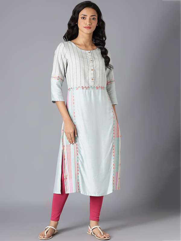 W cheap kurtis myntra