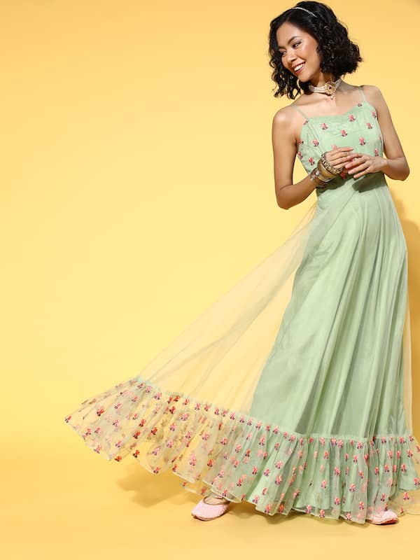 Green Gown - Buy Green Gowns Online in ...