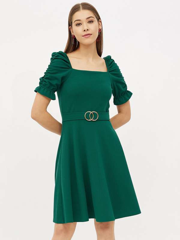 Green belt for best sale dress