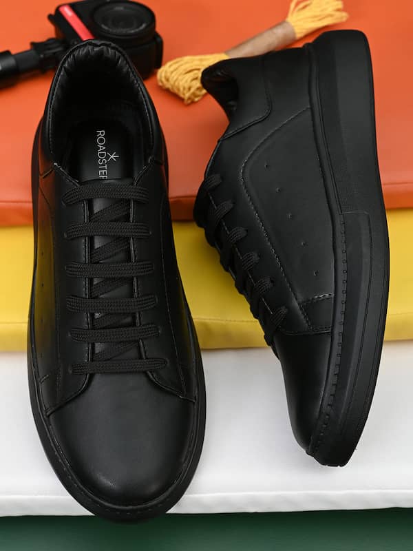 insufficient setup Facilities Black Casual Shoes - Buy Black Casual Shoes Online in India