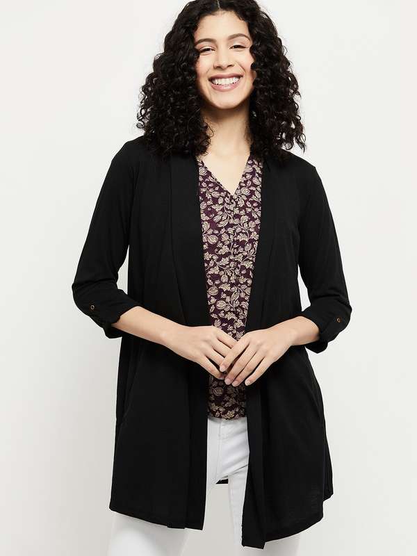 black shrug new look