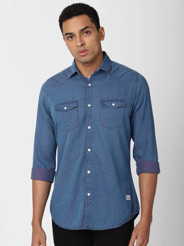 Van heusen hot sale denim shirts