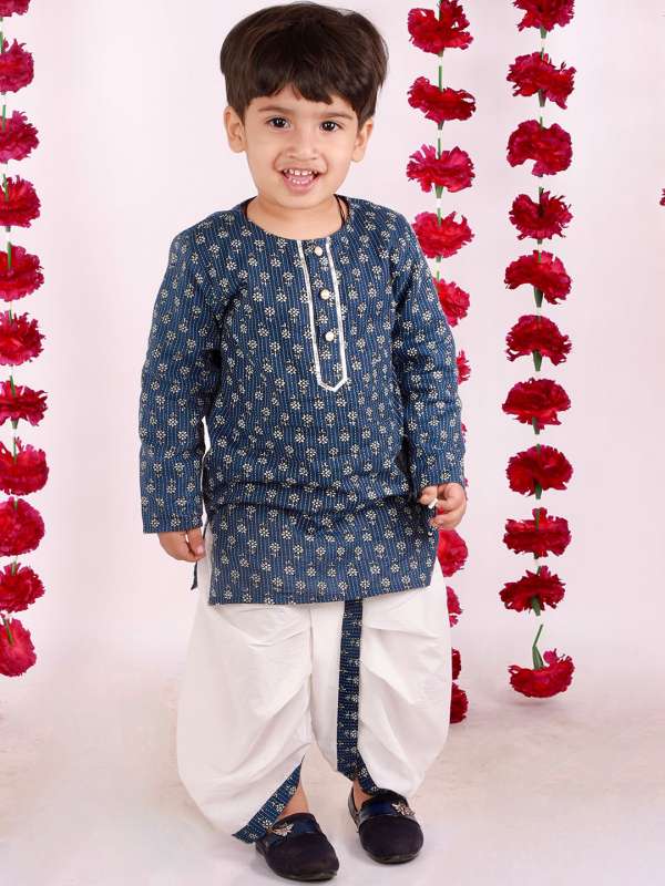 Buy Ethnic Wear for kids  Newborn traditional wear  AngrakhaDhoti Set  for Baby  PolkaTotsin