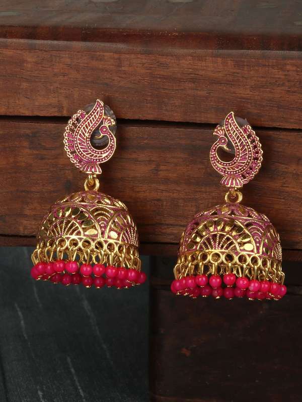 Magenta discount pink earrings