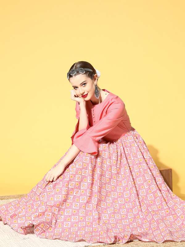 Indo western 2025 dress myntra