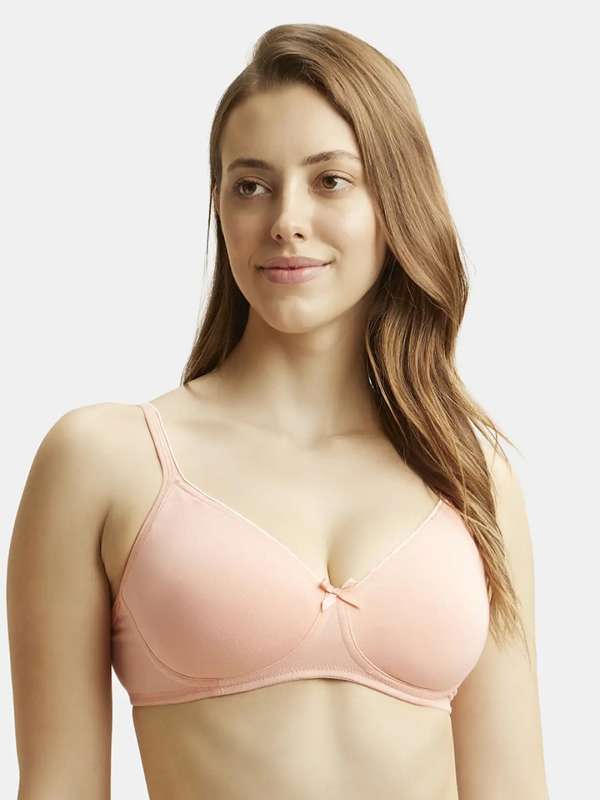 Buy Clovia Padded Wired Medium Coverage Push-Up Bra - Red at Rs.664 online