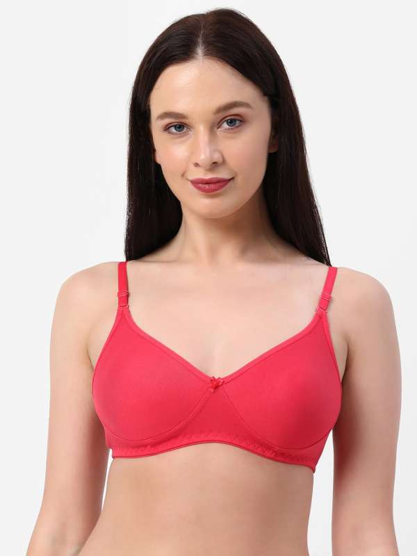 Double Layered Wirefree Bra Peach 6929951.htm - Buy Double Layered Wirefree  Bra Peach 6929951.htm online in India