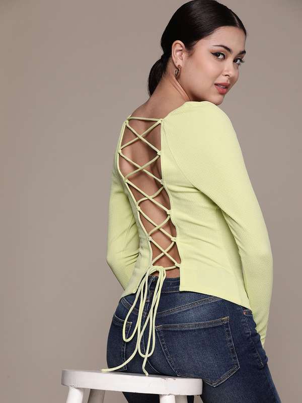 Back Design Tops - Buy Back Design Tops online in India