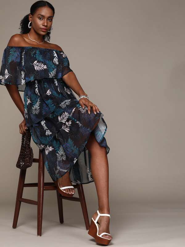 Bebe off the shoulder dress sales