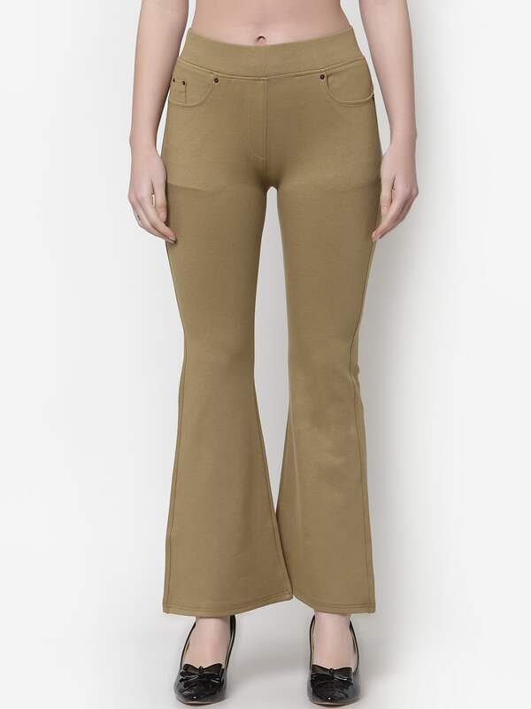 Buy WES Formals Solid Dark Brown Slim Tapered Fit Trousers from Westside-thunohoangphong.vn