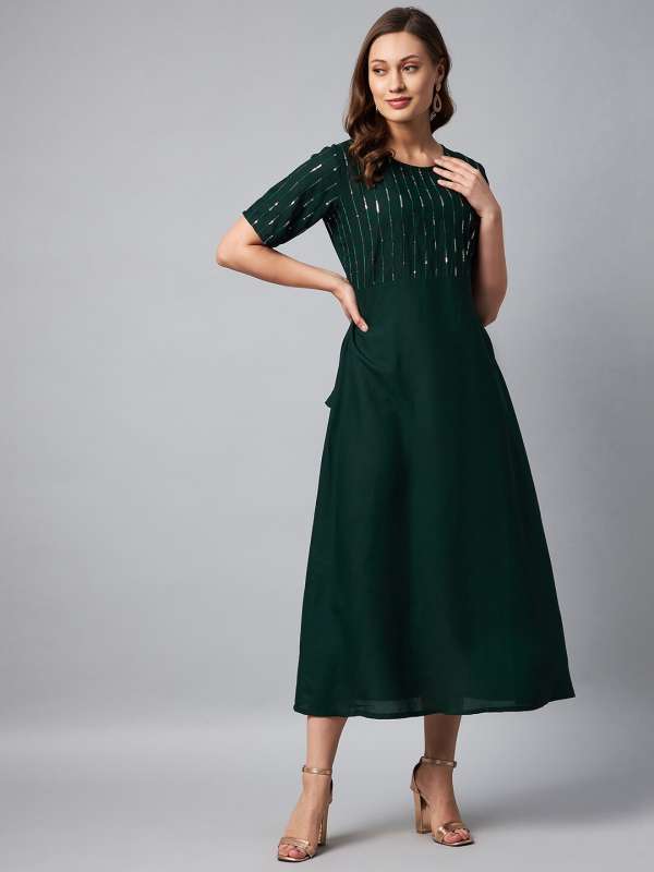 Orchid midi dress top