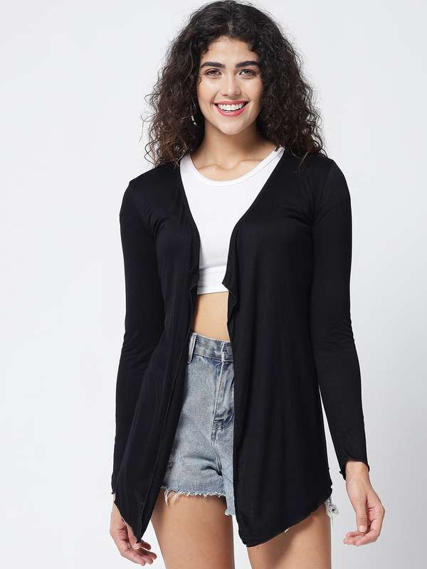 black shrug new look