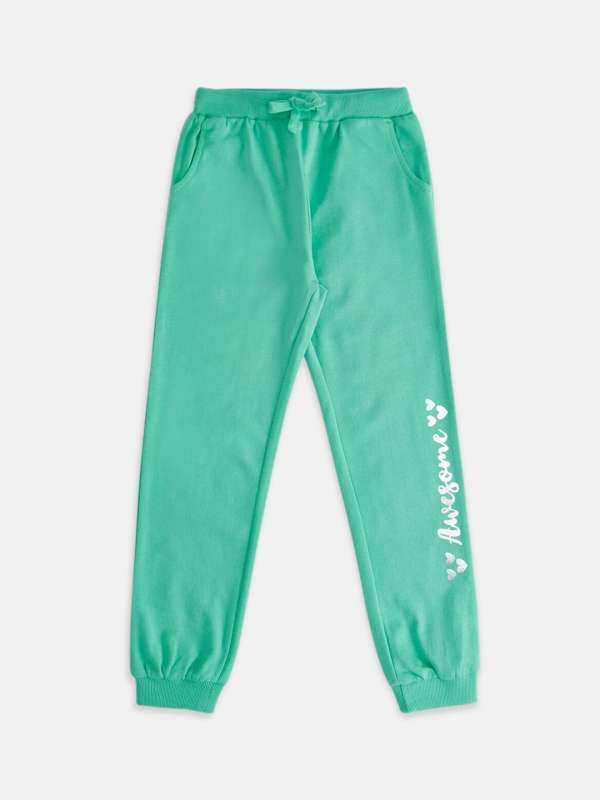 Mint green track pants clearance