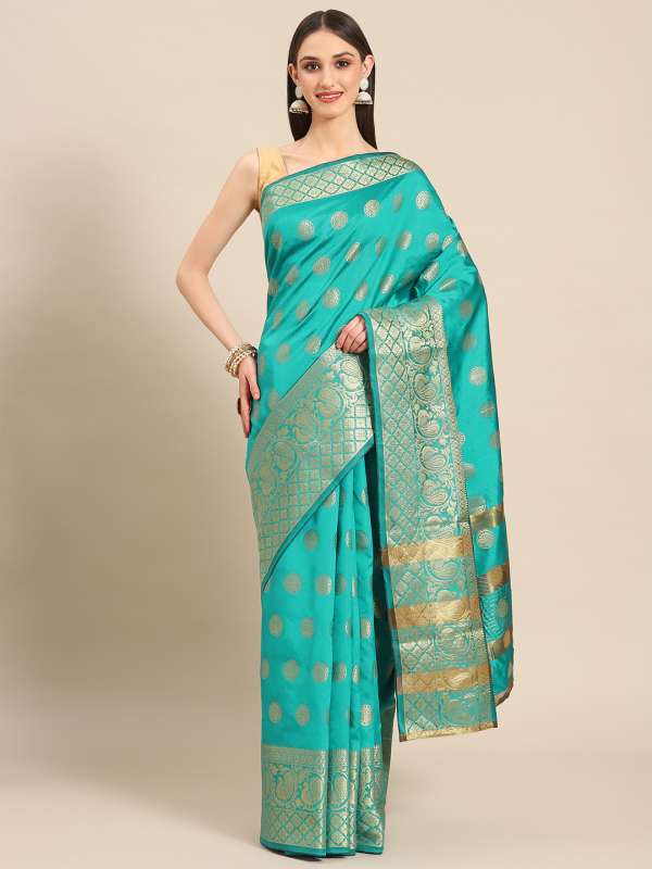 Myntra banarasi discount silk sarees